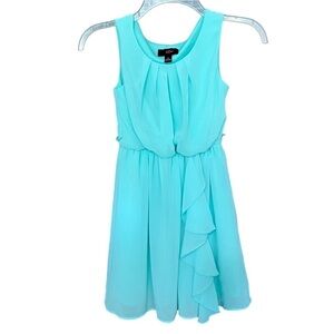 Girls ‘IZ byer’ mint green dress 8